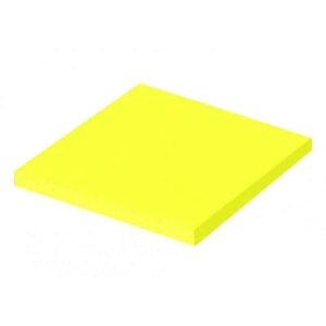 stick notes x cube brillant feuilles jaune y