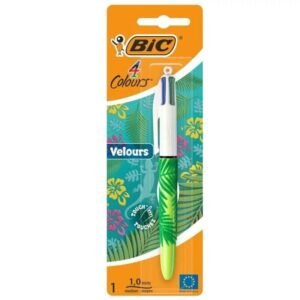 stylo couleurs velours bic