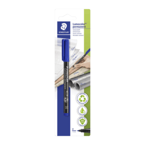 stylo lumocolor permanent staedtler universel m bleu