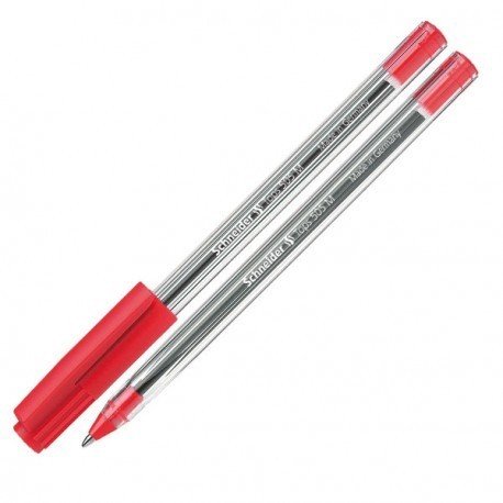Pack de 50 Stylos à Bille SCHNEIDER Tops 505 M - Rouge 2 stylofg