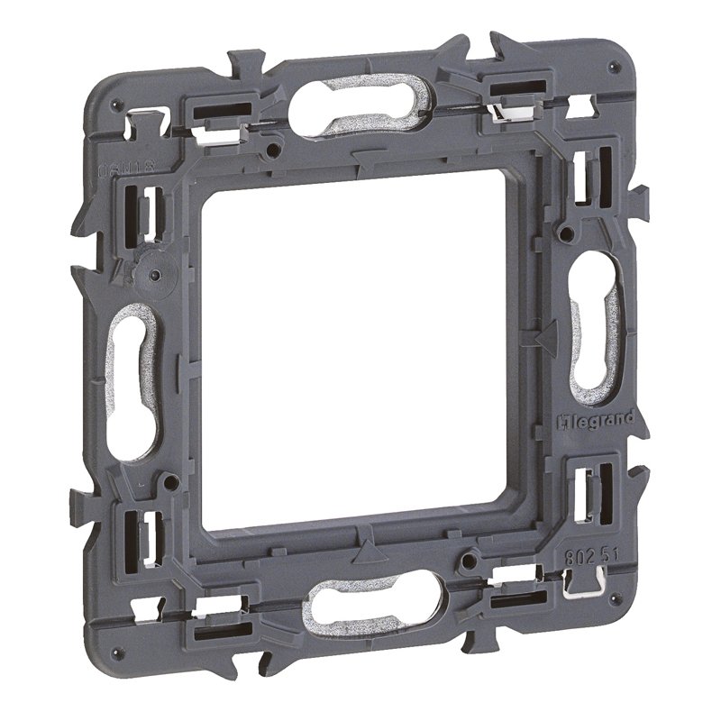 Support à vis LEGRAND Mosaic pour 1 Poste ou 2 Modules 3 support a vis legrand mosaic pour poste modules