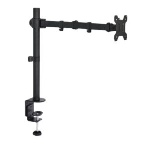 support de bureau rotatif gembird pour ecran noir a