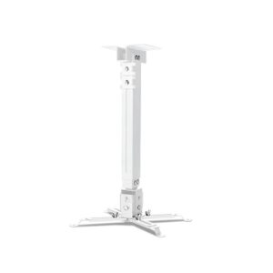 support de plafond overmax pour videoprojecteur blanc