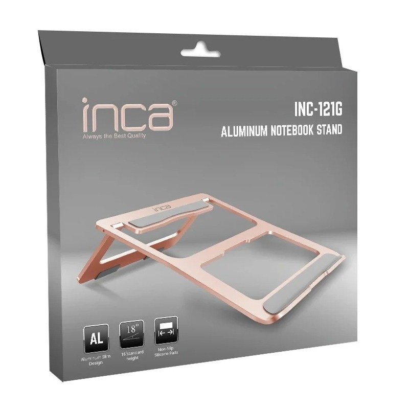 Support INCA INC-121G Pour Ordinateur Portable 15.6" - Rose 6 support inca inc g pour ordinateur portable rose