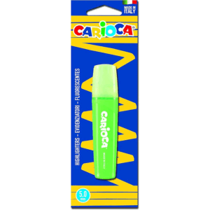 surligneur carioca memolight vert