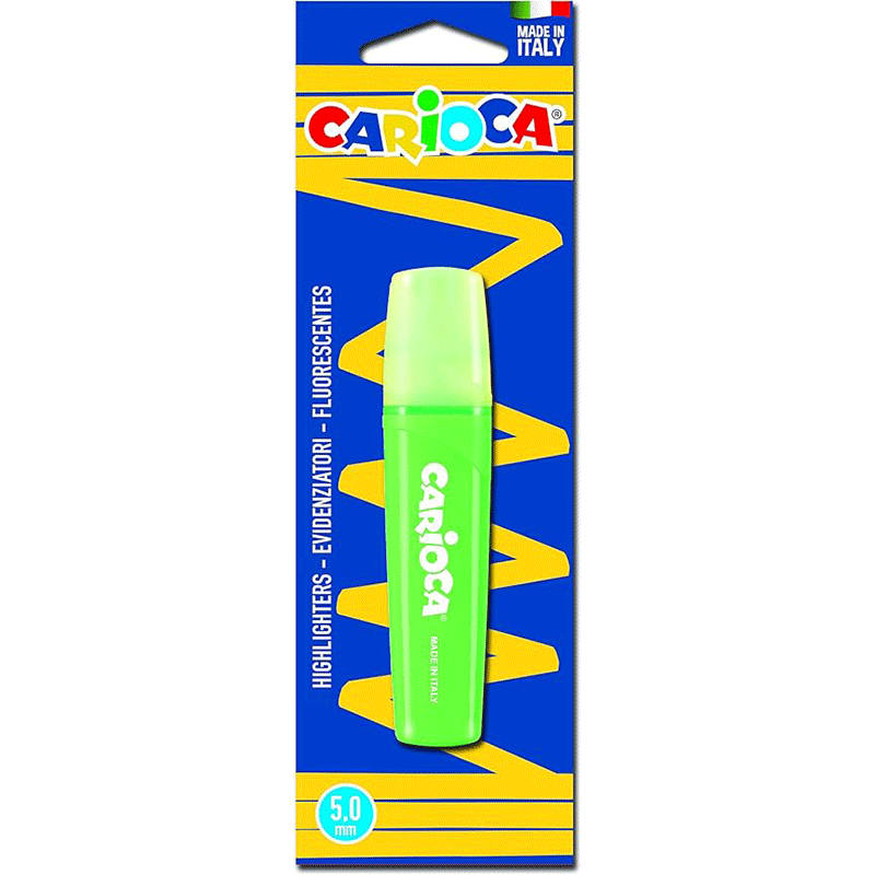 Surligneur CARIOCA Memolight - Vert 1 surligneur carioca memolight vert