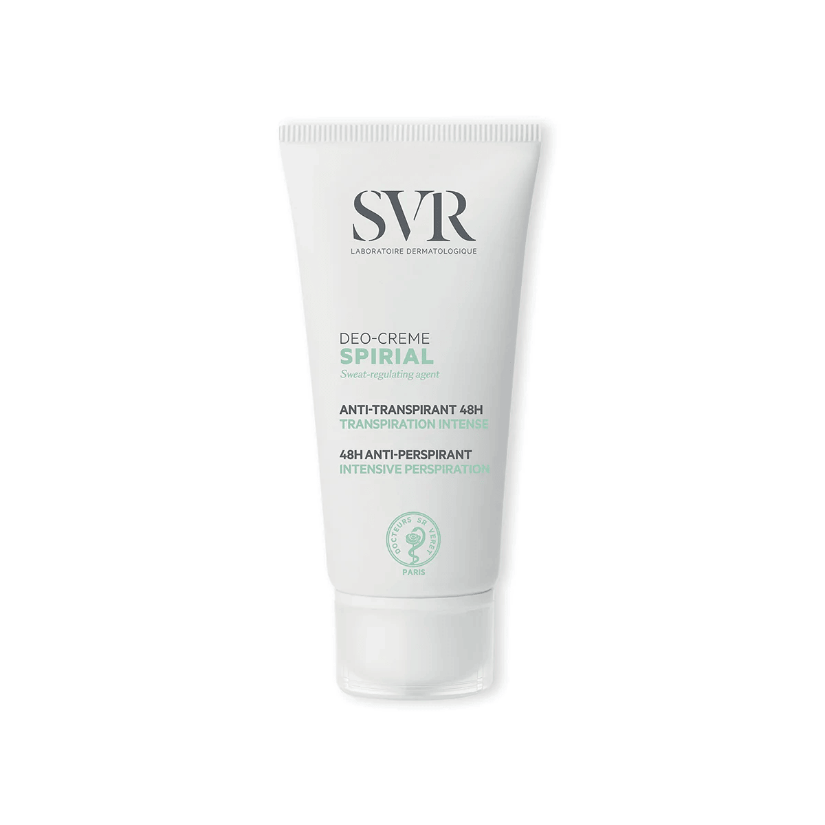 SVR SPIRIAL DEODORANT ANTI TRANSPIRANT CREME 50ML 1 svr spirial deodorant anti transpirant creme ml