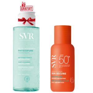 svr sun secure aqua fluide spf mlphysiopure gelee moussante ml offert