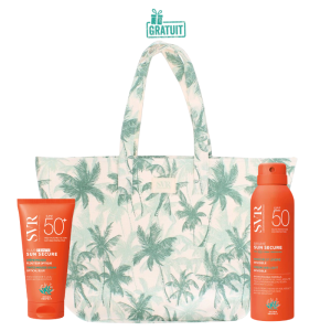 SVR SUN SECURE BLUR TEINTE SPF50+ 50ML+SECURE BRUME SPF50+ 200ML+SAC (OFFERT) 3 svr sun secure blur teinte spf mlsecure brume spf mlsac offert