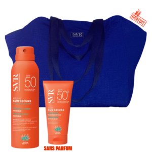 svr sun secure brume spf mlsun secure blur sans parfum spf mlsac de plage en bleu offert