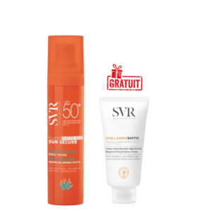 svr sun secure fluide photo age spf mlcollagene biotique ml offert