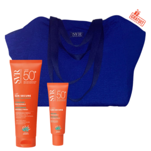 svr sun secure lait hydratant invisible spf mlsun secure fluide spf mlsac de plage en bleu offert