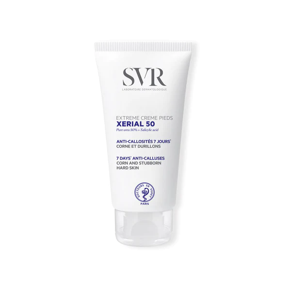 SVR XERIAL 50 EXTREME CREME PIEDS ANTI CALLOSITES 50ML 1 svr xerial extreme creme pieds anti callosites ml