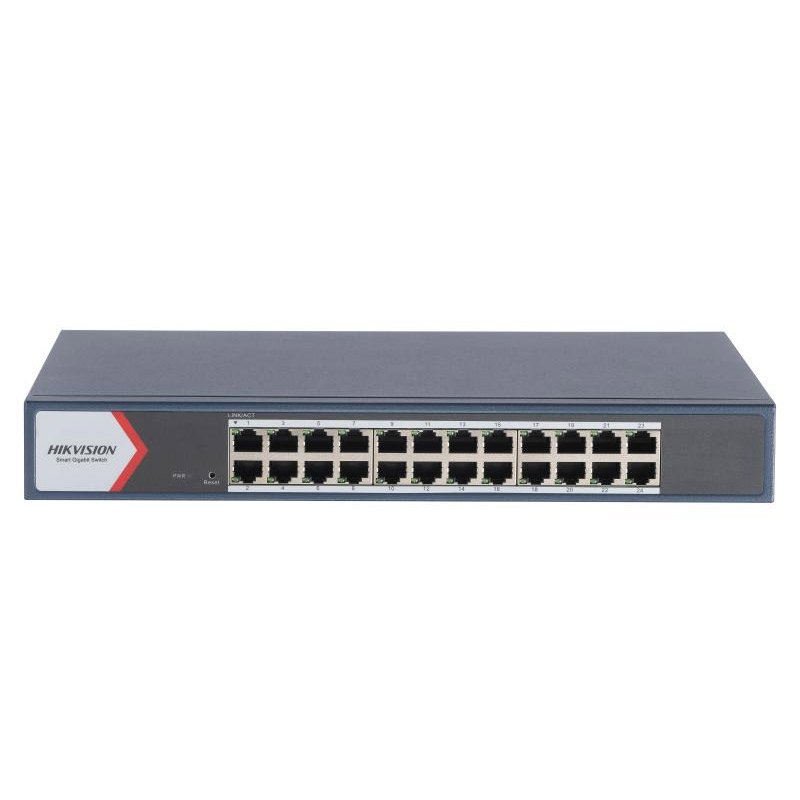Switch De Bureau HIKVISION DS-3E1524-EI Intelligent 24 Ports 10/100/1000 Mbps 1 switch de bureau intelligent hikvision ports mbps ds e ei