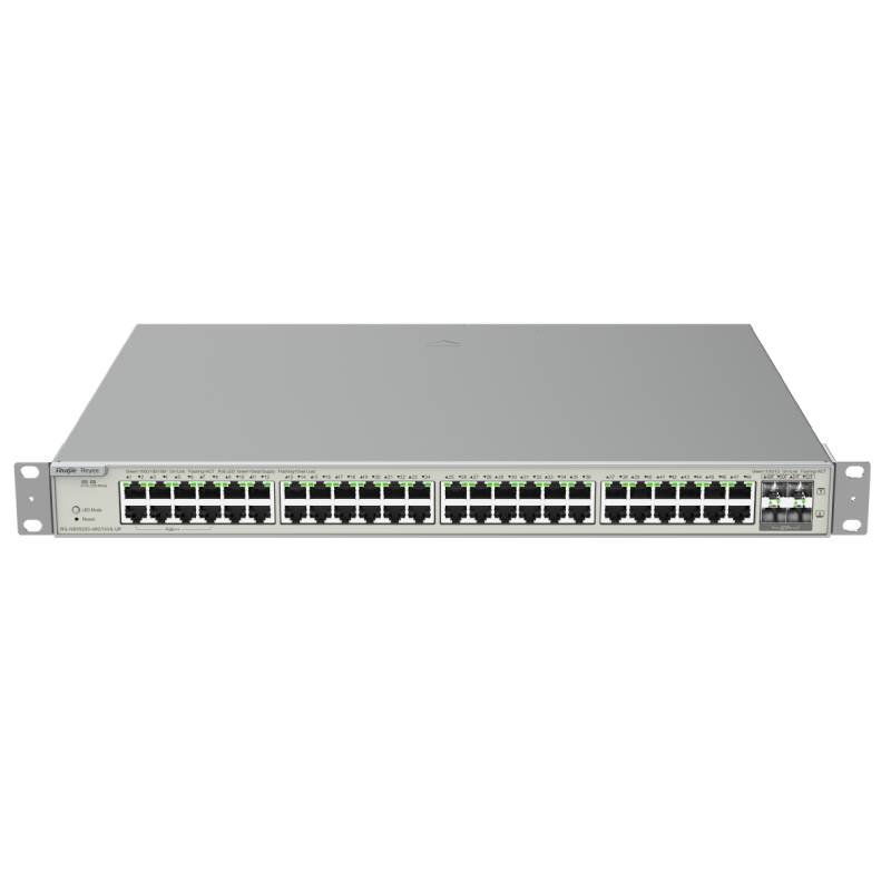 Switch RUIJIE L2 RG-NBS5200-48GT4XS-UP PoE 48 Ports Gigabit 1 switch ruijie l rg nbs gtxs up poe ports gigabit