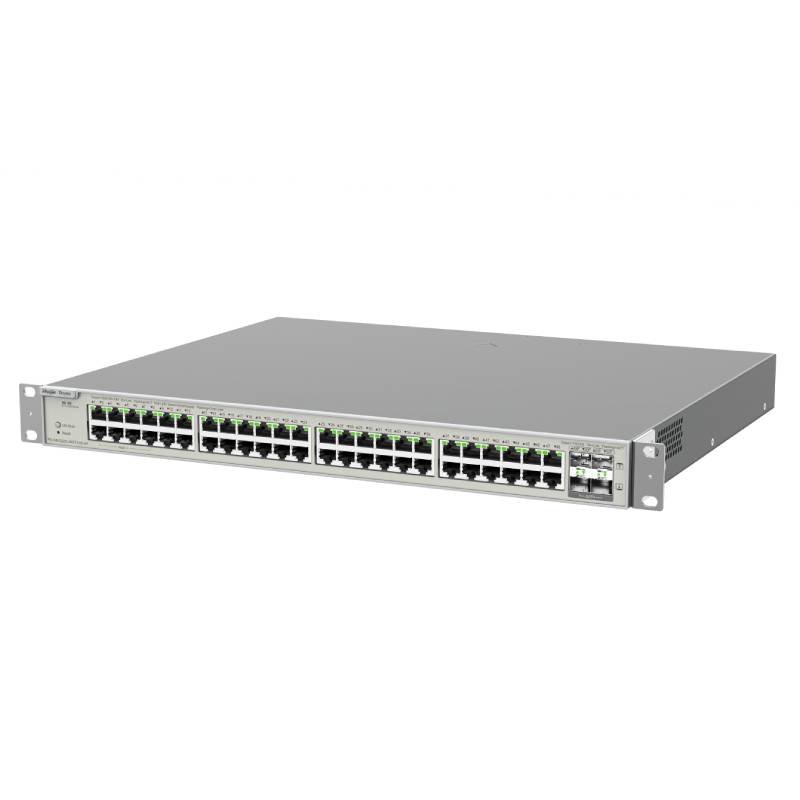 Switch RUIJIE L2 RG-NBS5200-48GT4XS-UP PoE 48 Ports Gigabit 3 switch ruijie l rg nbs gtxs up poe ports gigabit