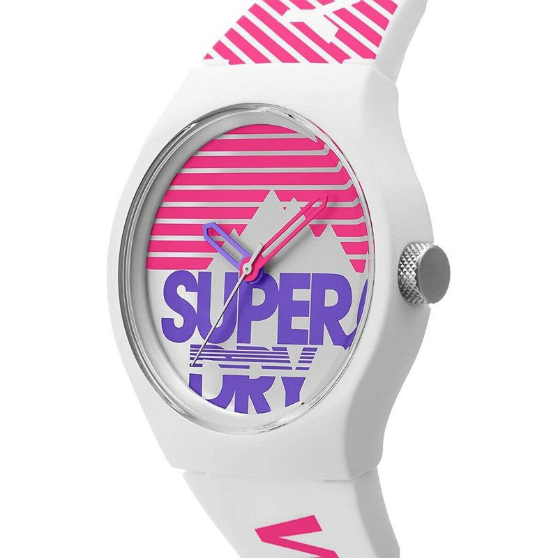 Montre Femme SUPERDRY - Blanc & Rose (SYL-255WP) 3 syl wp