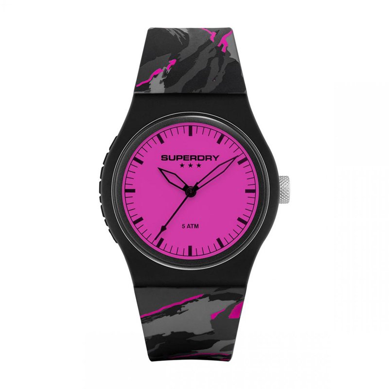Montre Femme SUPERDRY - Camouflage Rose & Gris (SYL-270BP) 1 syl bp