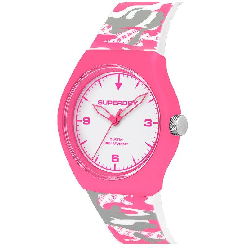 Montre Femme SUPERDRY - Camouflage Rose ( SYL-296EP) 3 syl ep