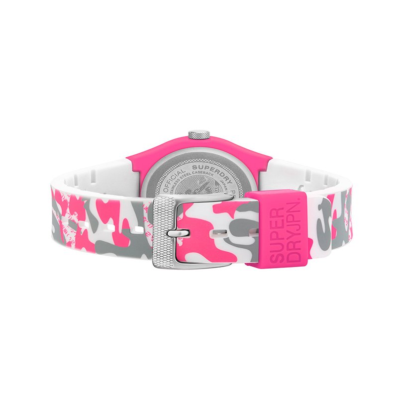 Montre Femme SUPERDRY - Camouflage Rose ( SYL-296EP) 4 syl ep