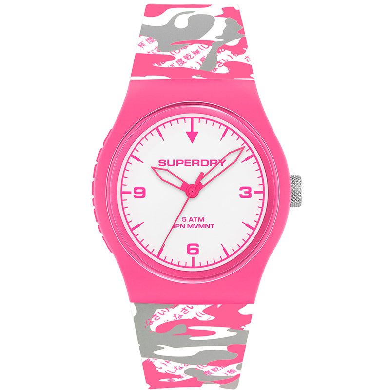 Montre Femme SUPERDRY - Camouflage Rose ( SYL-296EP) 2 syl ep
