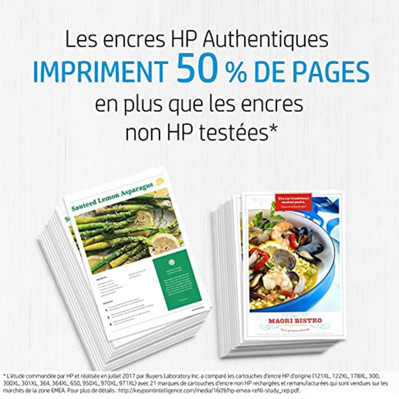 Cartouche d'encre Original Design Jet HP 711 80 ml - Noir (CZ133A) 5 tlae copie