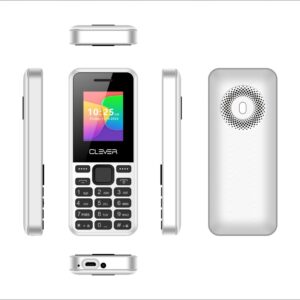 t l phone portable clever c silver