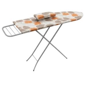 table a repasser avec petite table integree x cm marron