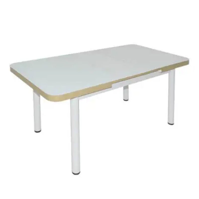 Table Extensible Tulipe SOTUFAB 130 x 160 x 80 cm - Taupe&Blanc 4 table extensible tulipe sotufab x x cm taupe blanc
