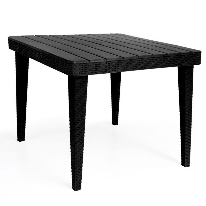 Table SOTUFAB en Plastique Stockholm 90cm - Noir 1 table sotufab stockholm cm noir