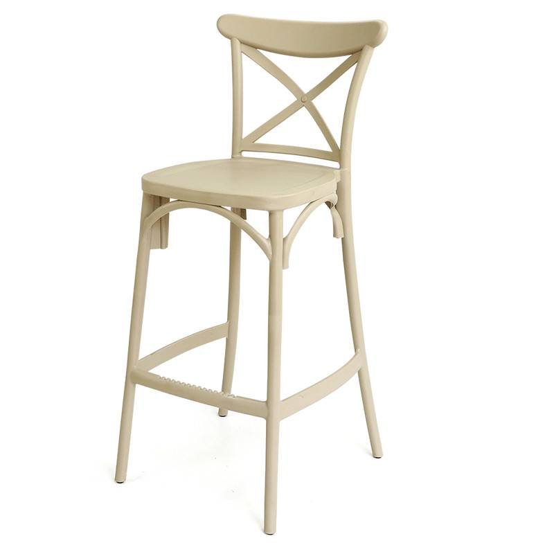 Tabouret Bar SOTUFAB Brooklyn - Grège 1 tabouret bar sotufab brooklyn gr ge