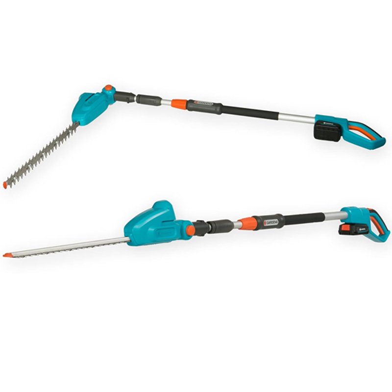 Taille-Haie Sur Perche GARDENA THS42/18V P4A Avec Batterie 2 taille haies sur perche gardena ths v pa avec batterie