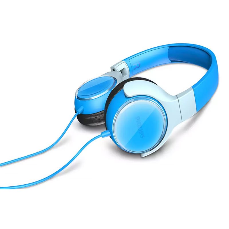 Casque Filaire PHILIPS TAKH301BL-00 avec Micro Pour Enfant - Bleu 2 takhbl