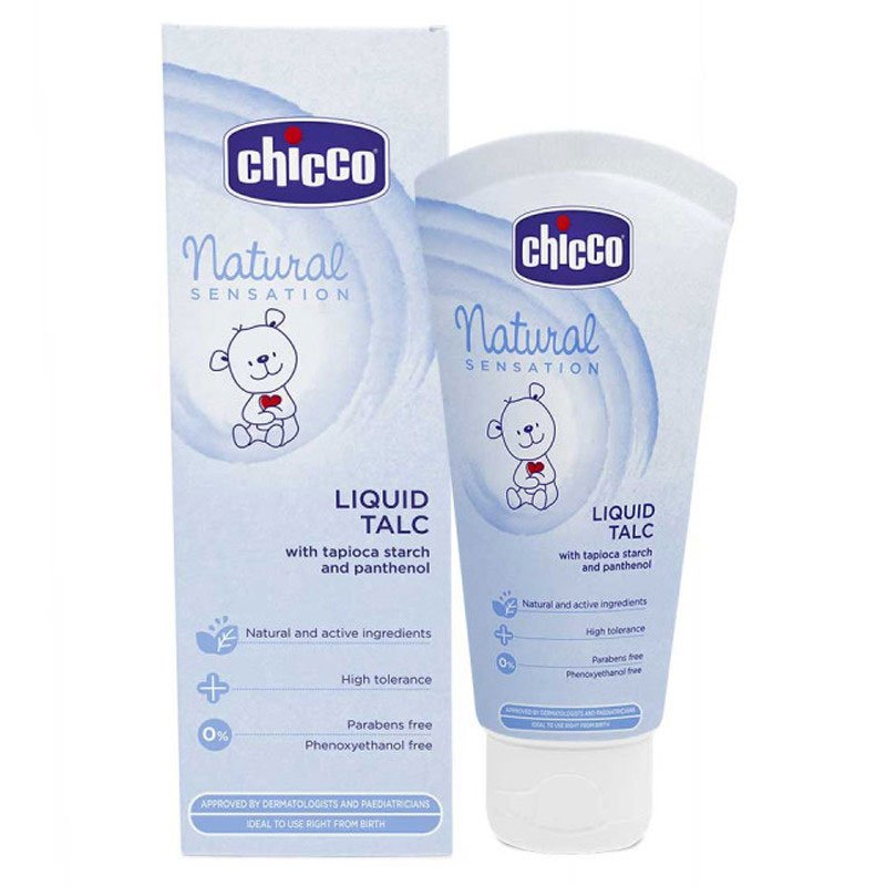 Talc Liquide CHICCO Natural Sensation Pour Bébé - 100ml 1 talc liquide chicco natural sensation pour b b ml