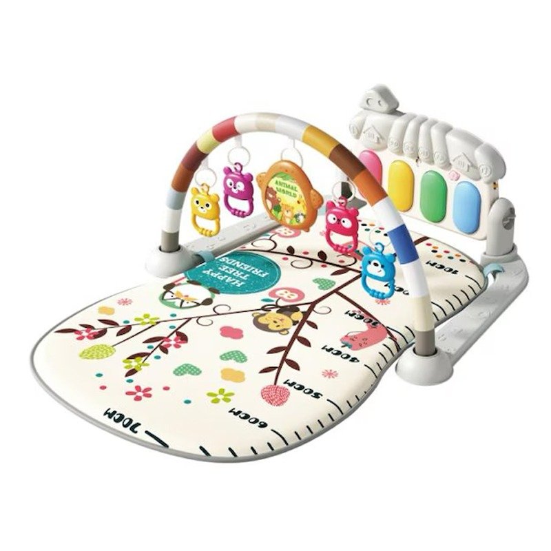 Tapis D'éveil Multifonction Piano de Fitness Pour Bébé - T68826 2 tapis d eveil multifonction piano de fitness pour bebe