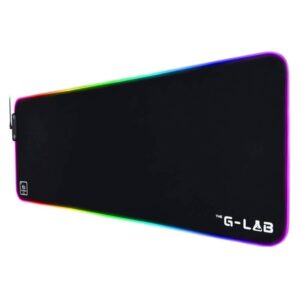 tapis de souris gamer g lab pad rubidium noir