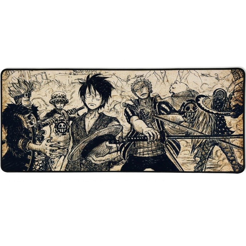 Tapis de Souris Gamer OnePiece XXL 400 x 900 mm - Assortie 1 tapis de souris gamer onepiece xxl x mm assortie