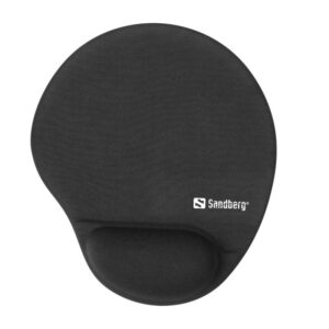 tapis de souris sandberg avec repose poignet noir r
