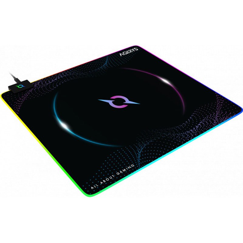 Tapis Souris Gamer AQIRYS ECLIPSE Moyen RVB - Noir 2 tapis eclipse md