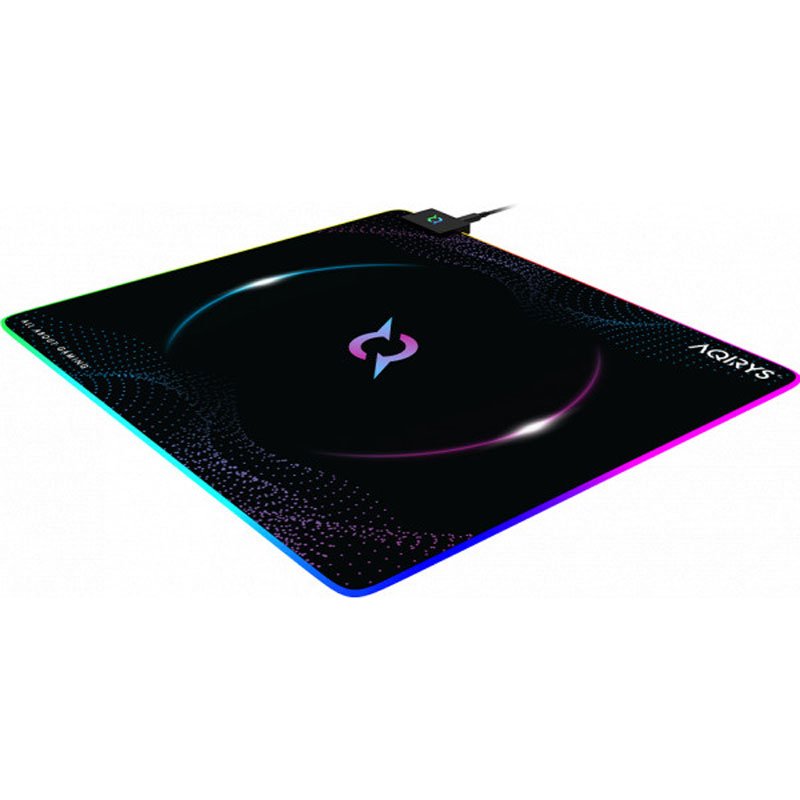 Tapis Souris Gamer AQIRYS ECLIPSE Moyen RVB - Noir 3 tapis eclipse md