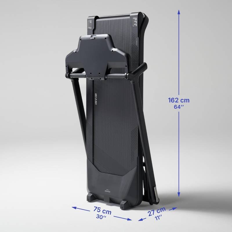 Tapis Roulant DOMYOS Pliable 16km/h RUN500 - Noir 4 tapis roulant domyos pliable km h run noir