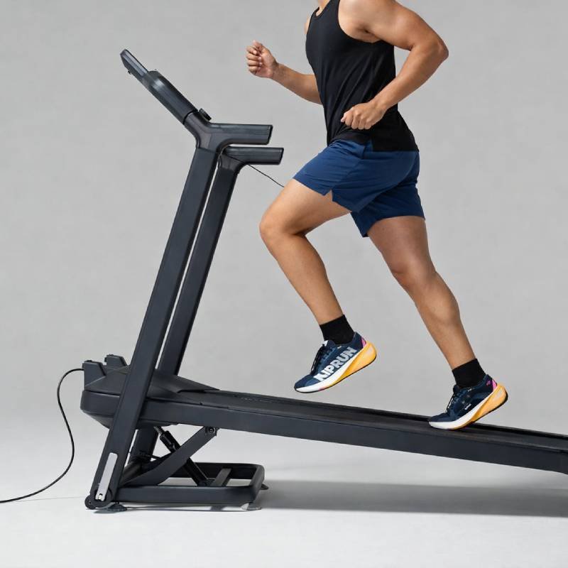 Tapis Roulant DOMYOS Pliable 16km/h RUN500 - Noir 3 tapis roulant domyos pliable km h run noir
