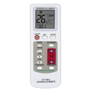 telecommande universelle pour climatiseurs kt ii blanc