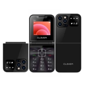 telephone portable clever f noir