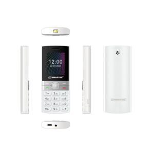 telephone portable smartec v blanc