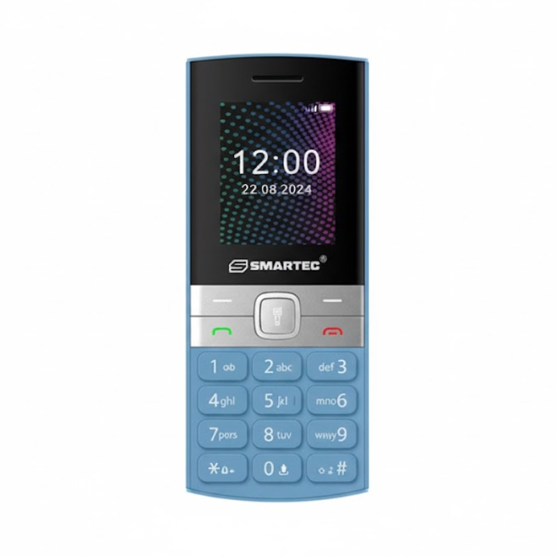 Téléphone Portable SMARTEC V2 - Bleu 2 telephone portable smartec v bleu