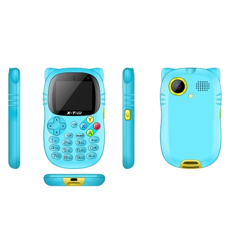 Téléphone Portable X-TIGI Kids1 - Bleu 2 telephone portable x tigi kids bleu