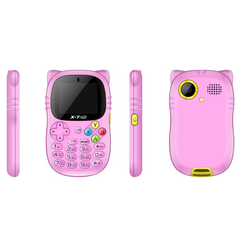 Téléphone Portable X-TIGI Kids1 - Rose 2 telephone portable x tigi kids rose x
