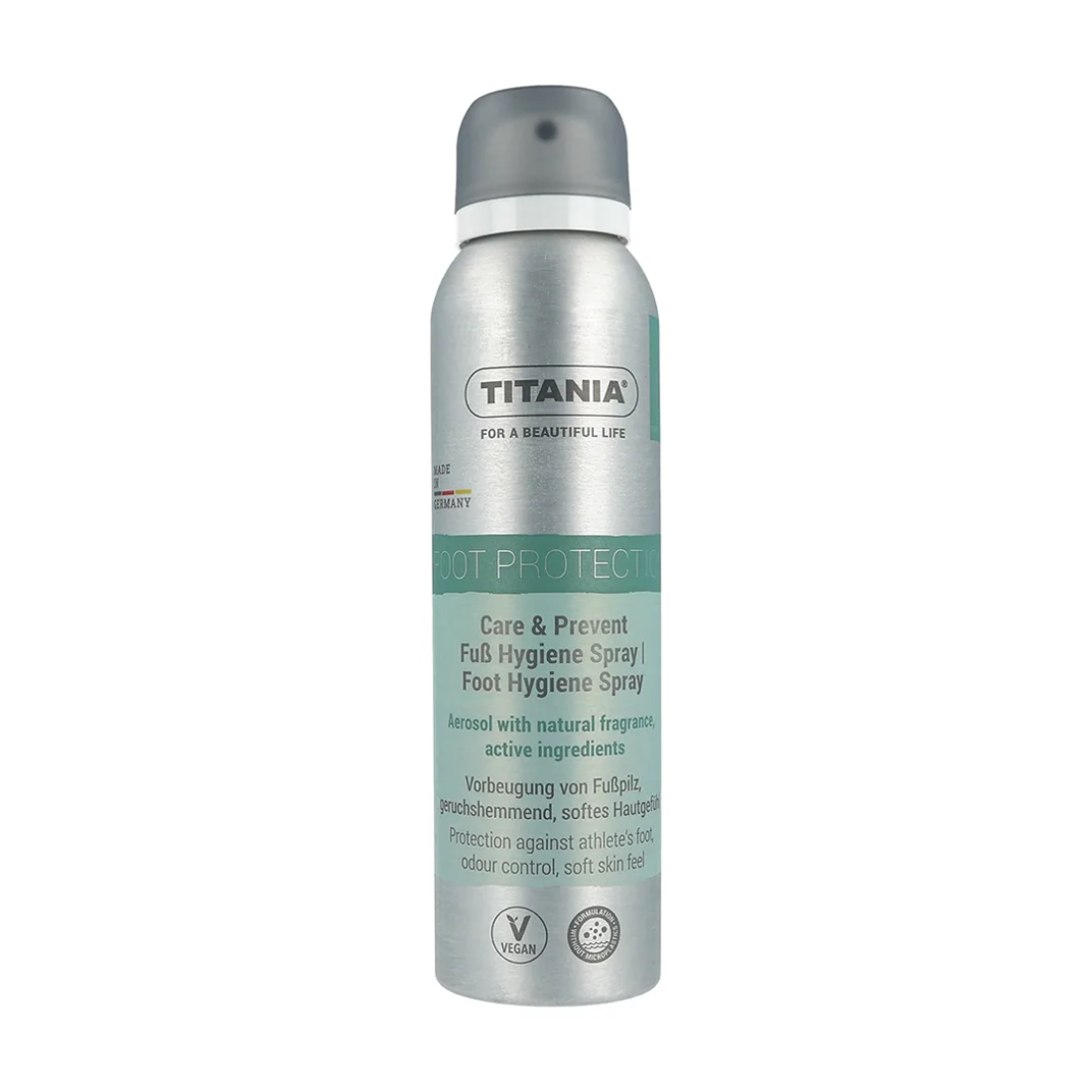 TITANIA SPRAY POUR LHYGIENE DES PIEDS 150ML 5042 1 titania spray pour lhygiene des pieds ml