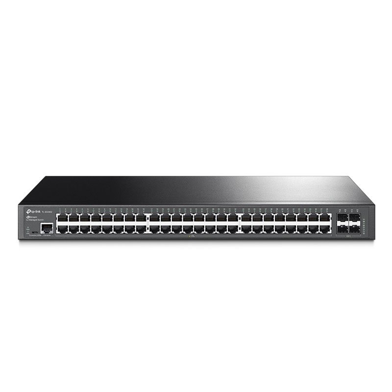 Switch Administrable TP-LINK TL-SG3452 JetStream 48 ports 10/100/1000 Mbps L2 + 4 Ports SFP 1 tl sg